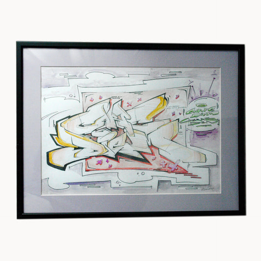 Carpe Diem graffiti sketch by Saint