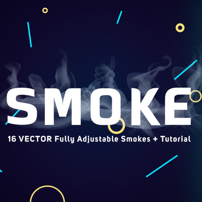 Main image of custom vector smoke set