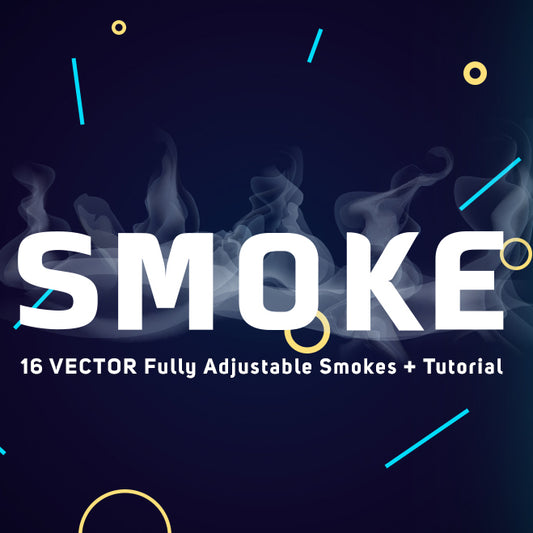 Main image of custom vector smoke set